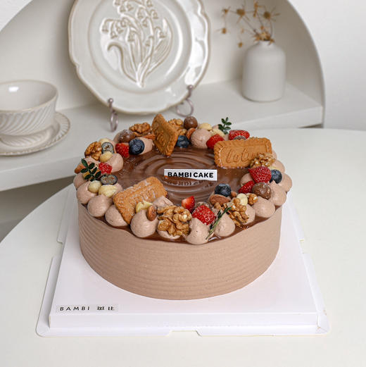 巧克力甘纳许丨坚果蛋糕 商品图2