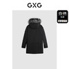 GXG男装 黑色重磅派克服皮草   冬季热卖GEX11529524 商品缩略图1
