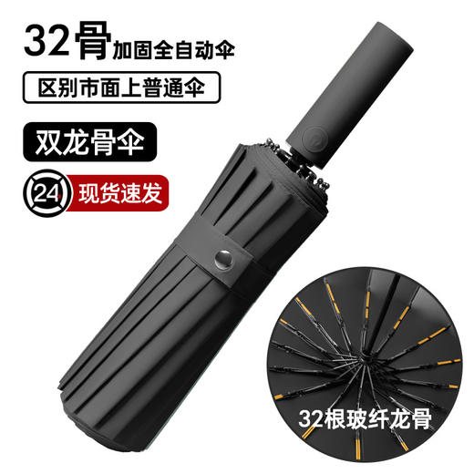 【16骨全自动雨伞】晴雨两用 防紫外线折叠伞 高级感太阳伞 时尚出行 抗风伞架 商品图3