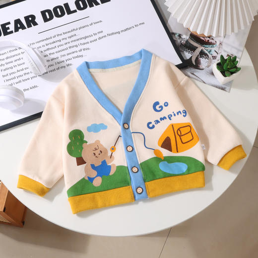 【26.9起！】开春童装看这边👉春款儿童卡通印花套装时尚可爱长袖男童女童卫衣POLO杉开衫 商品图5