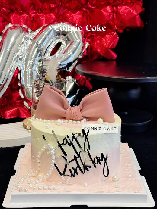 渐变珍珠翻糖蝴蝶结 女神女士款 商品图3