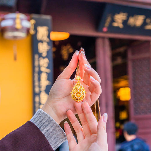 杭州北高峰正版授权 金刚/福禄/P貅吊坠 商品图3