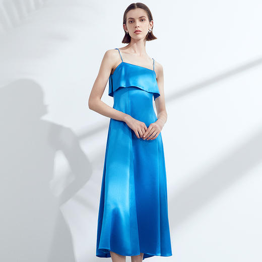 EITIE爱特爱夏季时尚气质吊带洋气礼服长裙连衣裙女7777414 商品图6