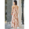 米思阳2026春季新款知性优雅吊带连衣裙设计感印花内搭裙子女5456 商品缩略图2