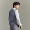 GXG男装  麻灰条通勤套西西装马甲 夏季热卖西服马甲GE1E101027G 商品缩略图2