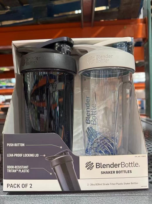 💪🔥 260元/组！BlenderBottle 高颜值摇摇杯（2个装）🏋️‍♀️ 健身党、奶昔爱好者必备！随时随地轻松摇匀，✨ 商品图1