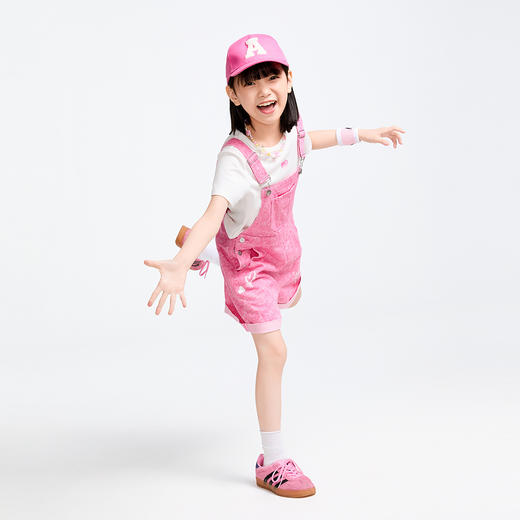 女童背带裤夏季新款安奈儿童装实体店同款AG516595 商品图8