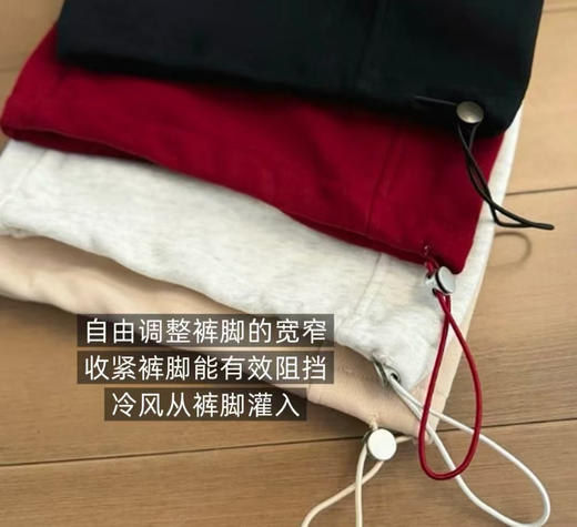 直发 清款 LU家冬季加绒 休闲卫裤，带原标的LOGO 商品图7