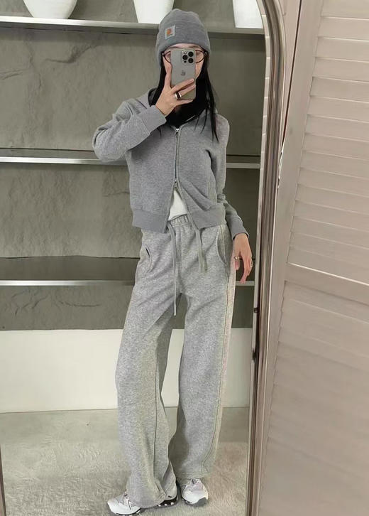 直发 清款 LU家冬季加绒 休闲卫裤，带原标的LOGO 商品图5