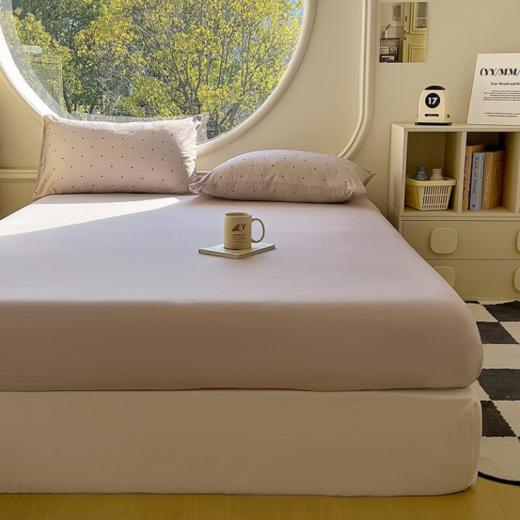 🚚💥新年限量抢清仓💰39.9【宜家风针织棉细纱床笠】云端触感✨2025新升级面料🥛360度床笠🌟床笠侧高加高，适用于99%的床垫！ 商品图5