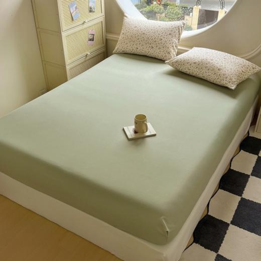 🚚💥新年限量抢清仓💰39.9【宜家风针织棉细纱床笠】云端触感✨2025新升级面料🥛360度床笠🌟床笠侧高加高，适用于99%的床垫！ 商品图4