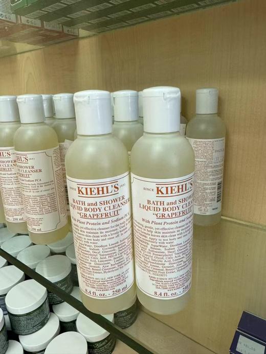 399/250ml*2 直邮 可以用好久 kiehls科颜氏葡萄柚身体清洁沐浴露 美国代购，无中文标签，介意慎拍 商品图1
