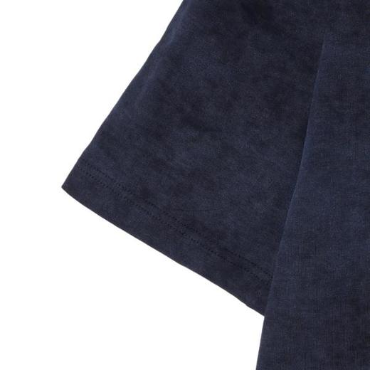 T2246春夏新款时尚个性扎染撞色刺绣镂空圆领短袖T恤百搭情侣套头上衣 商品图3