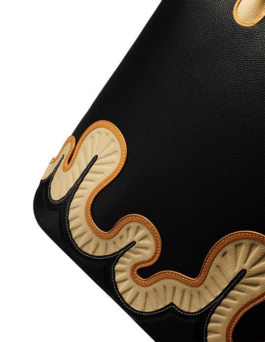 “逐鹿纹”木镶嵌马赛克托特包 商品图14