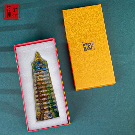 古法琉璃七彩文昌宝塔 商品图6