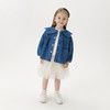 马克珍妮2024年秋装新款 女童娃娃领纯棉牛仔外套 241025 商品缩略图1