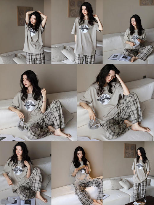 【日单女士9色GP家居睡衣】回到家就换上这套时尚无束缚感的睡衣吧到手一定让你爱不释手 商品图5