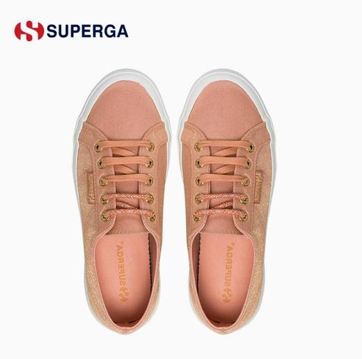 SUPERGA春夏新款运动鞋糖果色帆布鞋亮丝休闲百搭板鞋女鞋 商品图2