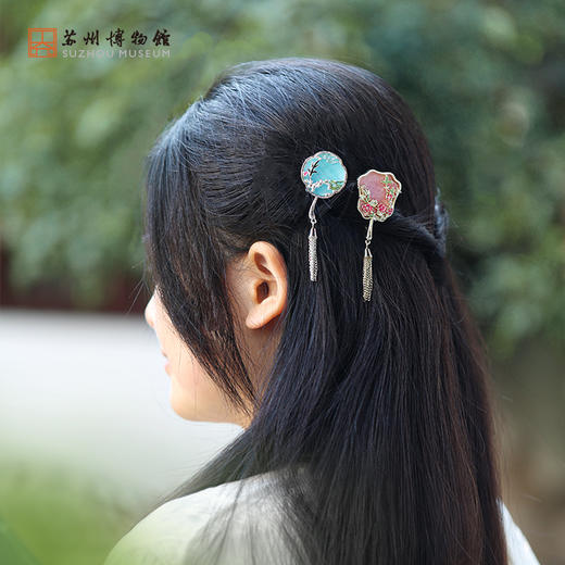 苏州博物馆 金属发夹 商品图1