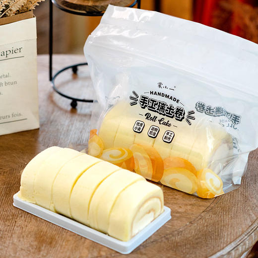 棠小一 手工瑞士卷动物奶油戚风蛋糕卷 开心果瑞士卷红茶瑞士卷 商品图6