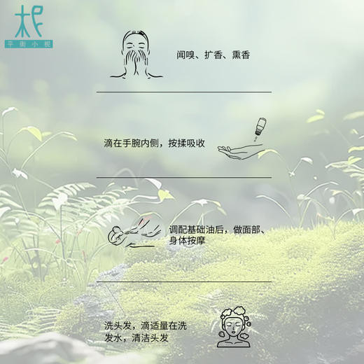 平衡小柅 4号 绿野森林 纯精油 5ml 复方纯精油  闻嗅 扩香  调油 洗发 商品图3