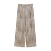 NEELLY纳俪商场同款春新款时尚扎染休闲直筒裤女百搭垂感随性长裤N25023H01111 商品缩略图3
