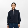 oneup索罗娜吸湿排汗撞色半拉链卫衣 商品缩略图0