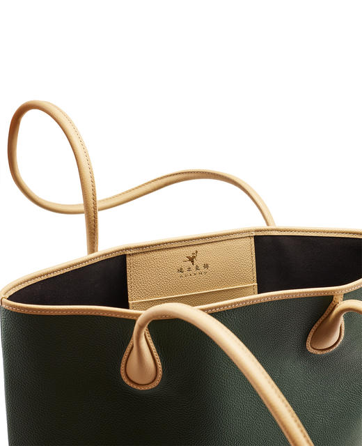 “逐鹿纹”木镶嵌马赛克托特包 商品图13