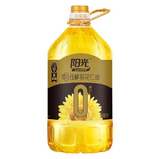 金龙鱼阳光零反脂肪压榨葵仁油5L 商品图0