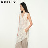NEELLY纳俪商场同款春新款蕾丝设计感无袖吊带连衣裙女舒适上衣N25023Y01108 商品缩略图0