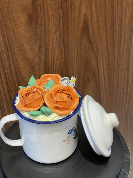 情人节搪瓷茶缸复古蛋糕 商品图1