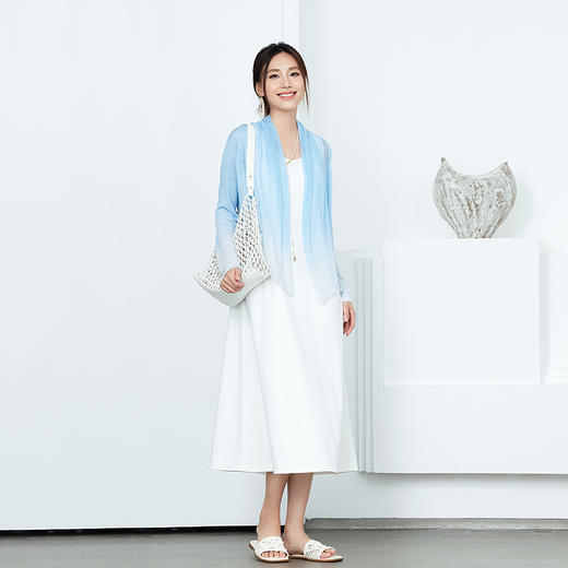 【林栖设计小店】无袖多色背心裙百搭收腰2025春季新品A字无袖连衣裙女1951041-1951041D 商品图2