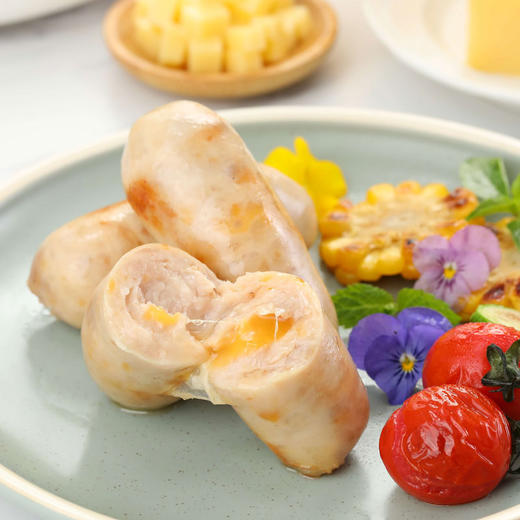 预售「含肉量≥88%」本味鲜物醇香肉肠 200g*5盒装+随机赠送1盒烤肠 黑猪原味/黑椒味/流心芝士味 肉质鲜嫩 满满肉感 一口爆汁 商品图10