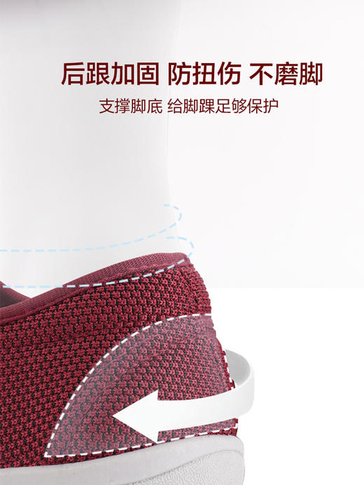 A7舒适老人鞋加宽抗菌防臭健步鞋 商品图2