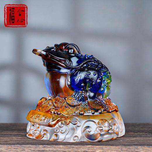 【钰涵老师推荐】古法琉璃金蟾（大） 商品图2