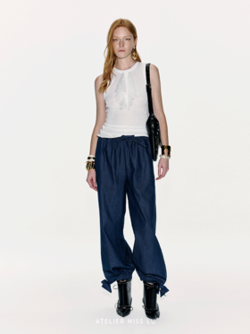 【芬兰漫雪】蕾丝飘逸装饰轻薄针织背心