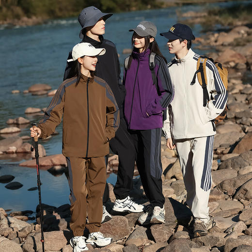 斯辰唯佳三防运动套装 户外山系 潮流休闲 上衣/裤子套装 男女同款 A61-D02 商品图4