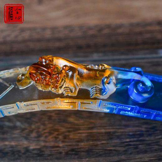 【易德老师推荐】古法琉璃貔貅玉如意 商品图3
