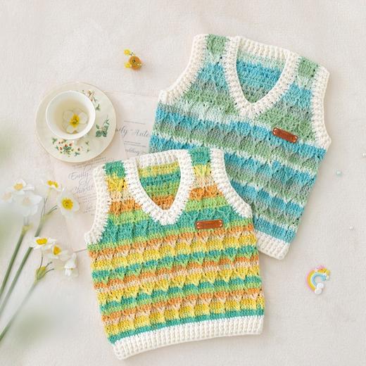 苏苏姐家清昕马甲手工diy编织钩针马甲毛线团自制衣服材料包 商品图2