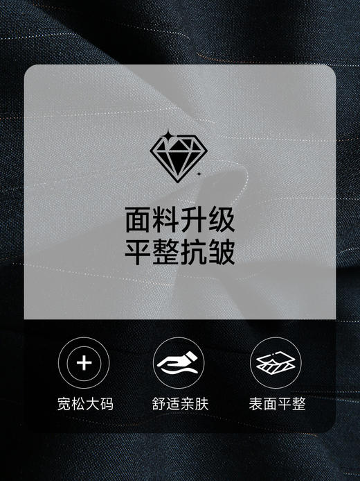 【商城同款】【DDS】大依优型大码西装休闲西服马甲三件套套装西裤外套裤子加肥加大肥佬休闲商务上衣男士胖子正装西装 商品图2