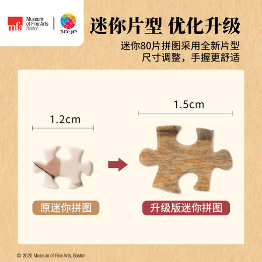 80片 迷你盲盒拼图 Q1250 波士顿美术博物馆-女享主义系列 商品图2