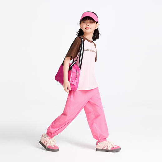 男女童梭织单裤防蚊裤春季新款安奈儿童装实体店同款AM516606 商品图5