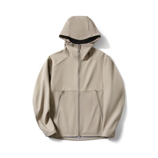 满分性价比！2025年新款3D立体户外三防面料情侣款连帽防风防泼水软壳衣！ 商品图9