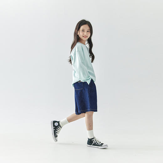 棵初 2025春夏第一波新品-牛仔短裤805K256008MJ 商品图3