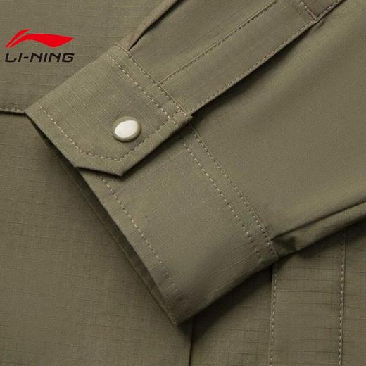 【M断码】LI-NING李宁男子运动休闲长袖衬衫AJDV037【库存有限，如无货将做退款，介意慎拍！】 商品图3