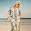 Solo seta女士海边度假风睡裙丝麻印花宽松连衣裙2025年春夏 商品缩略图3