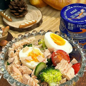 非常鱼块蓝鳍金枪鱼罐头4罐|出口标准成分干净，细腻鲜香不柴，三明治/寿司/沙拉…