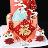 1027CAKE  |  乔迁之喜 喜庆款式 文艺可改 纯手工翻糖配件 提前一周预定 （图为加高款式） 商品缩略图2