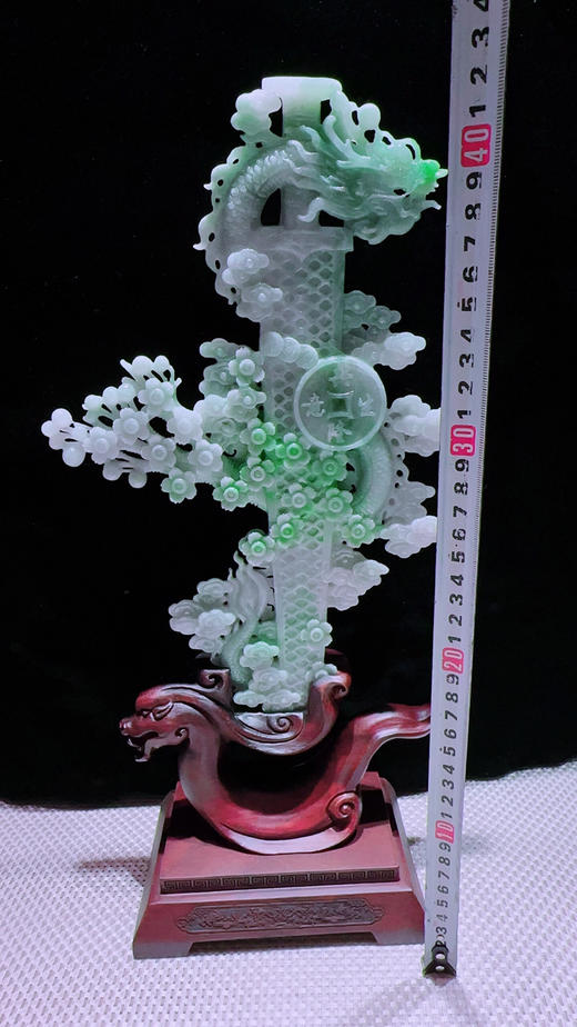 620851翡翠摆件【龙泉宝剑】 商品图2