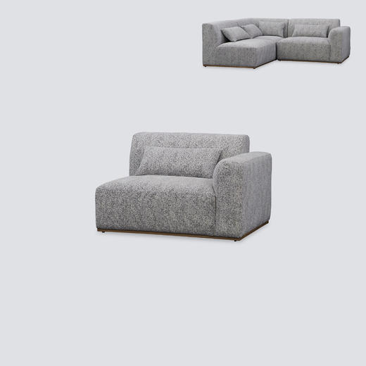 NS家居 ns furniture软包布艺组合沙发NSSF-5527 商品图3